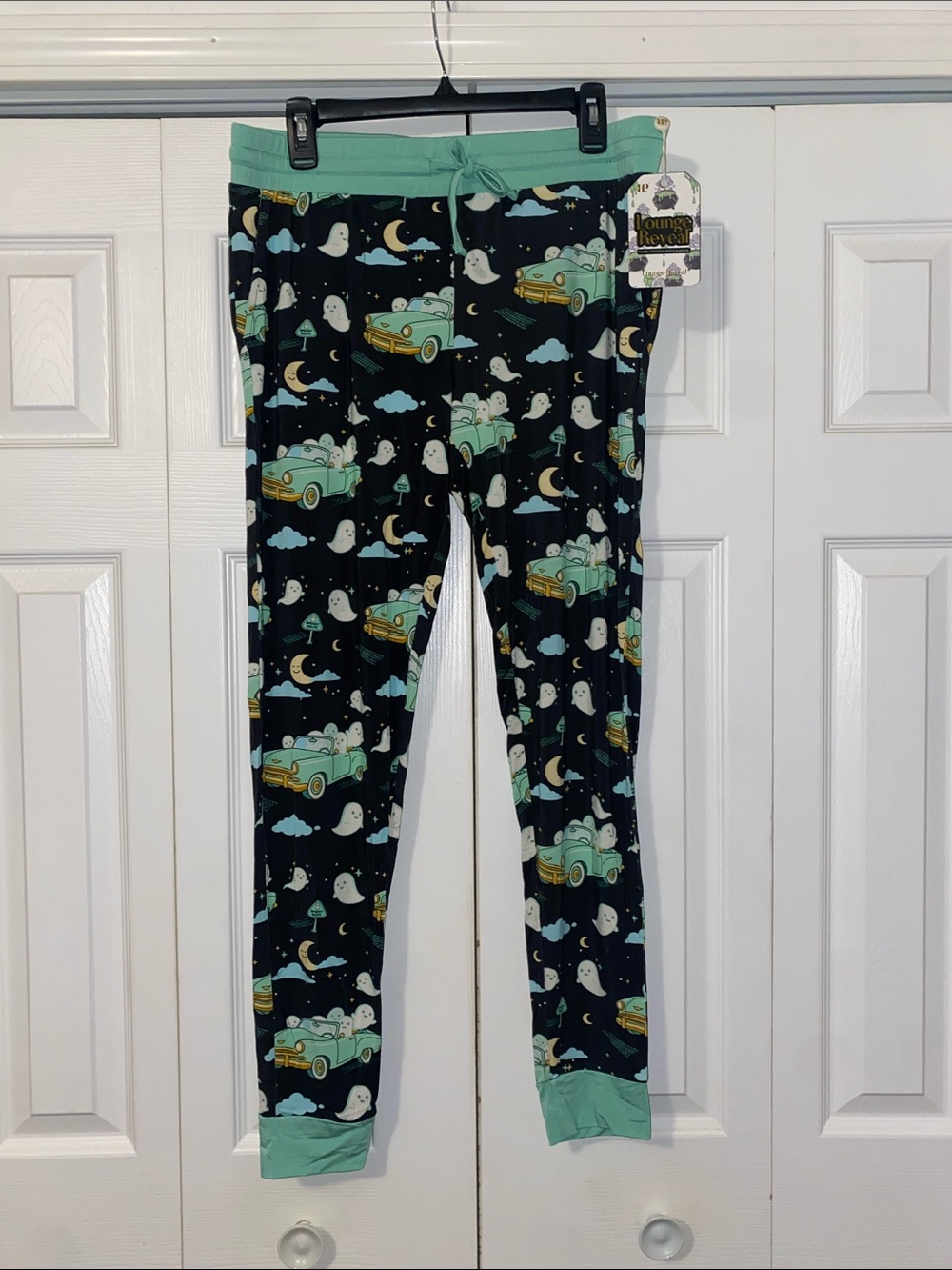 Bomb Party Halloween  Lounge Reveal Joggers Meet Me On Spooky Street Medium M